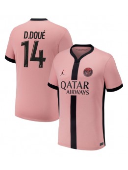 Paris Saint-Germain Desire Doue #14 Ausweichtrikot 2024-25 Kurzarm